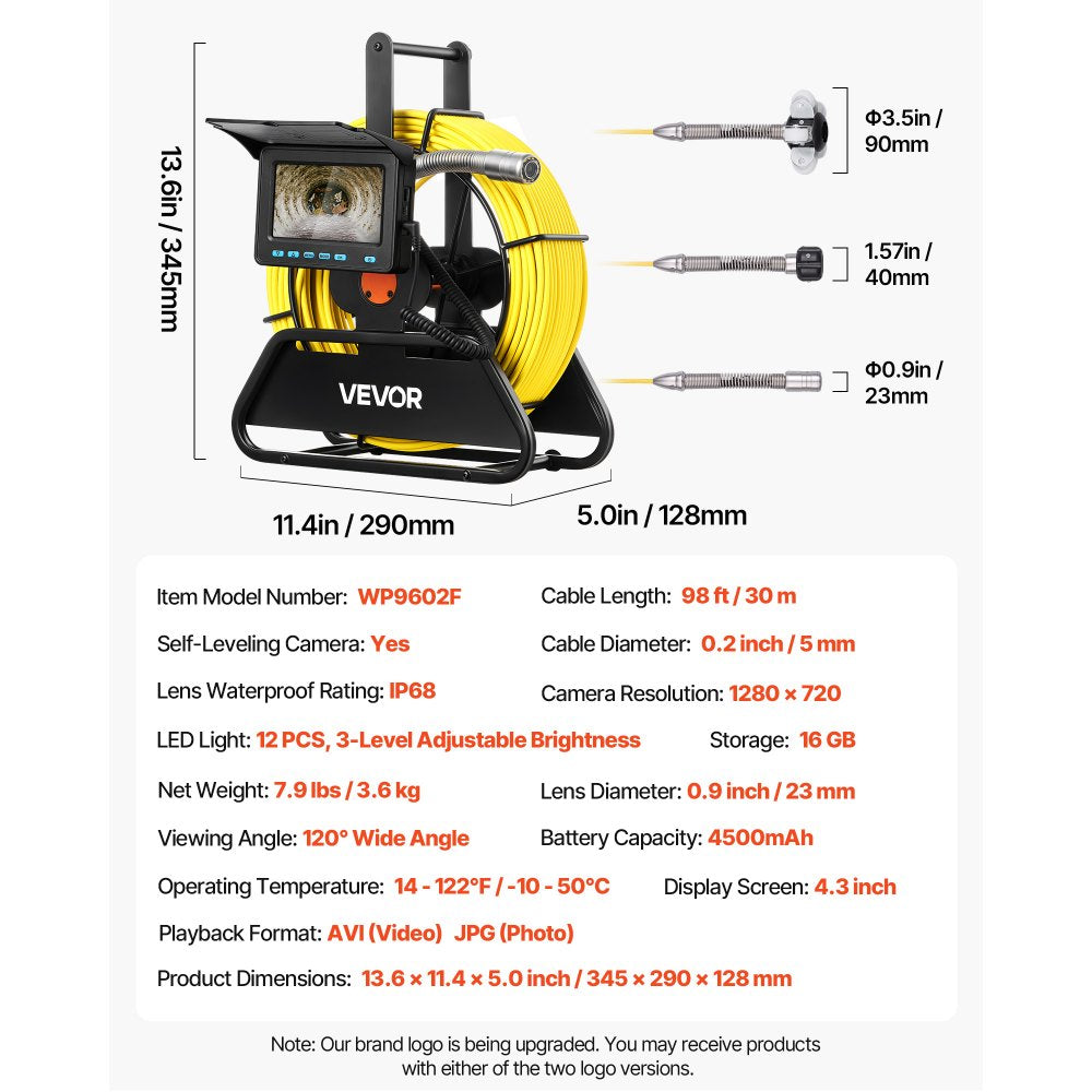 Product specs and dimensions overview - graphic