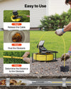 VEVOR Sewer Camera, 66 ft/20m, 4.3" Drain Inspection Camera, IP68 Waterproof Snake Plumbing Camera with Lights - 6 Adjustable LEDs, 4500mAh Battery & 16GB Card for Sewer Line Duct Pipes