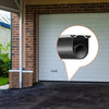 VEVOR Garage Door Seals Bottom Rubber, U Shape +O Ring Combination Garage Door Weather Stripping with Pre-drilled Aluminum Track Retainer Kit, 5/16 inch T-ends and 3 3/4 inch Width (16 Ft, Black)