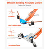 VEVOR Tubing Bender Kit, 1/4 to 7/8 Inch, Compact Ratcheting Tube Pipe Bender, Forward/Reverse Hand Bending Tool, with 7 Color Aluminium Alloy Dies, for Copper HVAC Air Conditioning Refrigeration