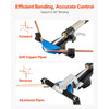 VEVOR Hydraulic Tubing Bender Kit, 1/4 to 7/8 Inch, Copper Tube Pipe Bender, Forward/Reverse HVAC Bending Tool, with 7 Color Aluminium Alloy Dies, for HVAC Air Conditioning Refrigeration Auto Repair