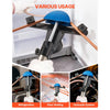 VEVOR Hydraulic Tubing Bender Kit, 1/4 to 7/8 Inch, Copper Tube Pipe Bender, Forward/Reverse HVAC Bending Tool, with 7 Color Aluminium Alloy Dies, for HVAC Air Conditioning Refrigeration Auto Repair