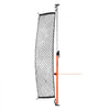 VEVOR Cargo Bar, Cargo Bars Adjustable from 40" to 73", Heavy-duty Steel Cargos Stabilizer with Storage Net & Divider Bar, Telescoping Load Lock Bars for SUVs, Sedans
