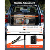 VEVOR Cargo Bar, Cargo Bar Adjustable from 40" to 73", Heavy-duty Steel Cargos Stabilizer with Storage Net & Non-Slip Foot Pads, Telescoping Load Lock Bars Stop Sliding for SUVs, Sedans
