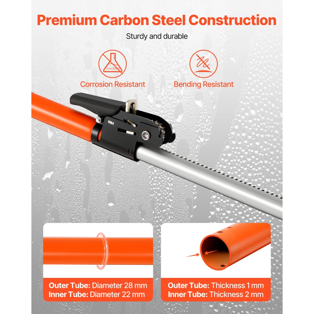 VEVOR Cargo Bar, Cargo Bar Adjustable from 40" to 73", Heavy-duty Steel Cargos Stabilizer with Storage Net & Non-Slip Foot Pads, Telescoping Load Lock Bars Stop Sliding for SUVs, Sedans