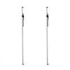 VEVOR Cargo Bar, Cargo Bar Adjustable from 89" to 104", Heavy-duty Steel Cargos Stabilizer with Non-Slip Foot Pads, Truck Bed Load Lock Bars for Box Trucks, Semi-Trailers, Trailers (2PCS)