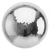 VEVOR Mirror Disco Ball 20 Inch Silver Reflective Ball with Hanging Ring, for Party Home Decoration Stage Props DJ Dance Club, 2 Mirror Tile Sizes, Reflects Light, Large Wedding Music Birthday Decor