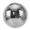 VEVOR Mirror Disco Ball 4" 6" 8" 8-Pack Silver Balls with Hanging Ring, for Party Home Decoration Stage Props DJ Dance Club, 2 Mirror Tile Sizes, Reflects Light, Large Wedding Music Birthday Decor