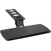 VEVOR Keyboard Tray under Desk Adjustable Height, Height and Angle Adjustable under Desk Keyboard Tray Slide out, Large 25x9.8 inch Keyboard Holder under Desk for Typing in Home, Office Work
