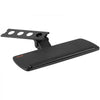VEVOR Keyboard Tray under Desk Adjustable Height, Height and Angle Adjustable under Desk Keyboard Tray Slide out, Large 25x9.8 inch Keyboard Holder under Desk for Typing in Home, Office Work
