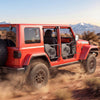 VEVOR Jeep Tube Doors, 4-Door, Compatible with 2007-2018 Jeep Wrangler JK Unlimited, Steel Off Road Front & Rear Tubular Half Doors with DOT Certified Side View Mirrors, Storage Bag and Rubber Pads