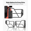VEVOR Tube Doors, 4-Door, Compatible with 2021-2026 Ford Bronco (Excluding Bronco Sport), Steel Off Road Front & Rear Tubular Half Doors with Rubber Pads, Heavy-Duty Hinges, OE Latch & Limit Straps
