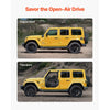 VEVOR Jeep Tube Doors, 2-Door, Hunting Style Jeep Tubular Door with Heavy-Duty Hinges & OE Latch, Jeep Doors with Rubber Pads & Toughened Steel Tube, Fit for 2007-2018 Jeep Wrangler JK