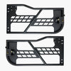 VEVOR Jeep Tube Doors, 2-Door, Hunting Style Jeep Tubular Door with Heavy-Duty Hinges & OE Latch, Jeep Doors with Rubber Pads & Toughened Steel Tube, Fit for 2007-2018 Jeep Wrangler JK