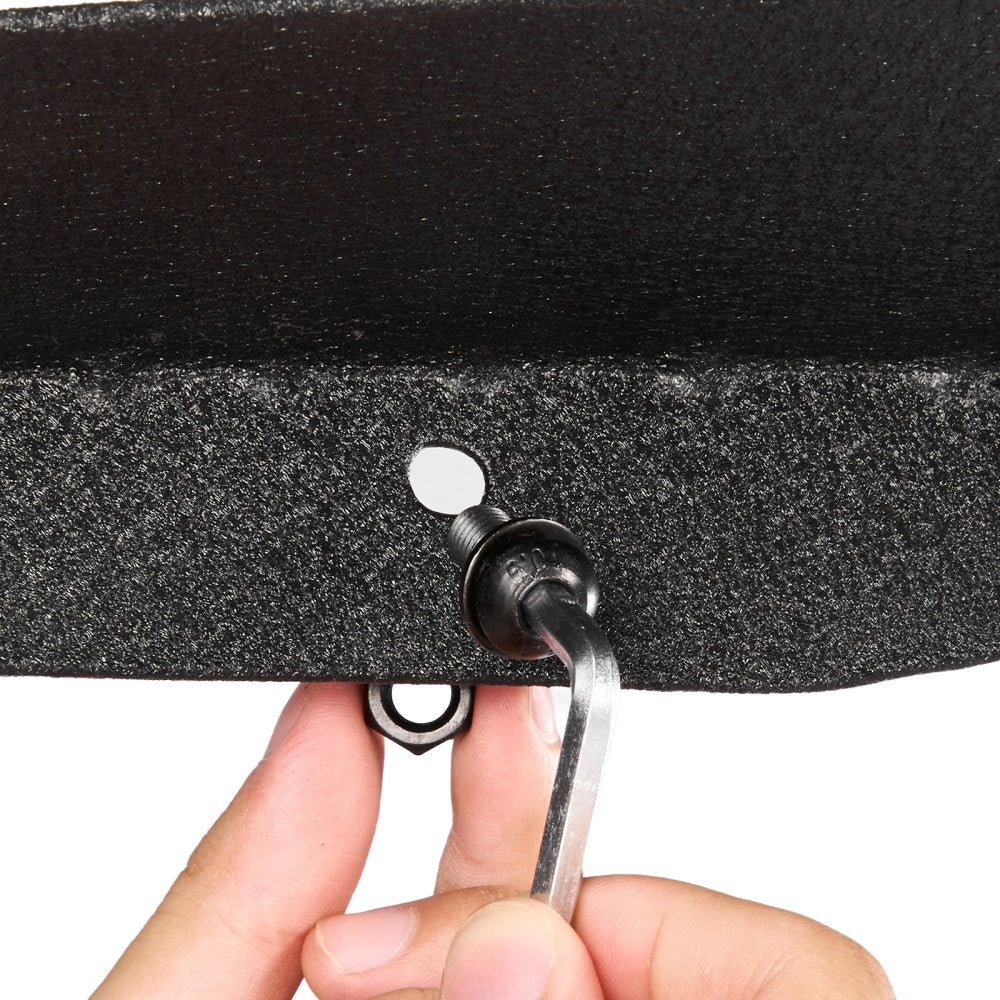 VEVOR Fender Flare, Front & Rear Fender Flares Compatible with 2007-2018 Jeeps JK/JKU 2/4 Doors, Fine-Textured Black Paintable Off-Road Steel Liner Set, Fenders for Jeep JK, Rust-Resistant Coating