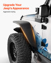 VEVOR Jeep fender flares installed view (image 5)