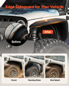 Edge safeguard for your vehicle - helps block debris, mud, and stones