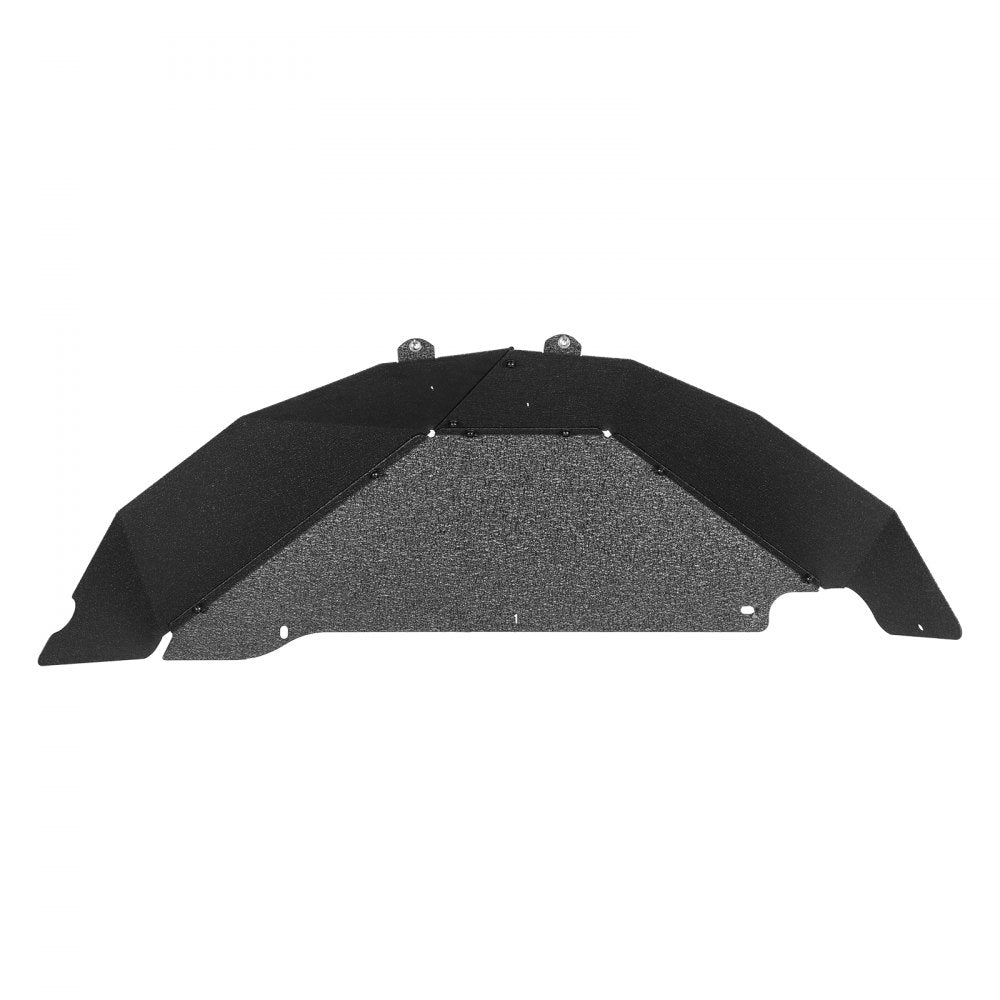 VEVOR Inner Fender Liner, Rear Fender Liner Compatible with 2007-2018 Jeeps JK/JKU 2/4 Doors, Steel Mud Guards Bolt-on Style Fenders Flare, Wheel Well Cover Fenders Flare Liners, Scratch-Resistant