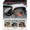 VEVOR Inner Fender Liner, Front Fender Liner Compatible with 2007-2018 Jeeps JK/JKU 2/4 Doors, Steel Mud Guards Bolt-on Style Fenders Flare, Wheel Well Cover Fenders Flare Liners, Scratch-Resistant
