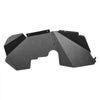 VEVOR Inner Fender Liner, Front Fender Liner Compatible with 2007-2018 Jeeps JK/JKU 2/4 Doors, Steel Mud Guards Bolt-on Style Fenders Flare, Wheel Well Cover Fenders Flare Liners, Scratch-Resistant