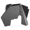 VEVOR Inner Fender Liner, Front & Rear Fender Liner Compatible with 2007-2018 Jeeps JK/JKU 2/4 Doors, Steel Mud Guards Bolt-on Style Fenders Flare, Wheel Well Cover Fenders Flare Liners, Black