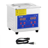 VEVOR Professional Ultrasonic Cleaner, 0.3 L Ultrasonic Jewelry Cleaner with Digital Timer & Heater, Stainless Steel Industrial Sonic Cleaner 40kHz for Glasses, Watches, Rings, Small Parts
