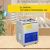 VEVOR Sonic Cleaner 2L Digital Ultrasonic Parts Cleaner with Timer 40kHz Professional 304 Stainless Steel Sonic Cleaner 110V for Jewelry Watch Glasses Diamond Eyeglass Small Parts Cleaning