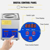 VEVOR Sonic Cleaner 2L Digital Ultrasonic Parts Cleaner with Timer 40kHz Professional 304 Stainless Steel Sonic Cleaner 110V for Jewelry Watch Glasses Diamond Eyeglass Small Parts Cleaning