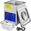 VEVOR Sonic Cleaner 2L Digital Ultrasonic Parts Cleaner with Timer 40kHz Professional 304 Stainless Steel Sonic Cleaner 110V for Jewelry Watch Glasses Diamond Eyeglass Small Parts Cleaning