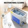 Sonic Cleaner with Digital Timer & Heater, Professional Ultra Sonic Jewelry Cleaner, Stainless Steel Heated Cleaning Machine for Glasses Watch Rings Small Parts Circuit Board (6L)