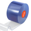 VEVOR Clear PVC Strip Curtain, 150 ft Length x 8 in Width, Plastic Door Strip Bulk Roll, Walk in Freezer Cooler Curtain Strips for Doorways of Supermarket, Garage, Warehouse, Barn, Pet Animal House