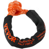 VEVOR Synthetic Soft Shackle, 1/2" x 22" (2 Pack) 44092 lbs (20 Ton) Breaking Strength Recovery Tow Shackles with Extra 2 Sleeves & Storage Bag for UTV, ATV, Trucks, Jeep, Off-Road Vehicles, Orange