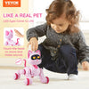 VEVOR Remote Control Robot Cat Toy, RC Cat Programmable Smart Interactive Robotic Pet for Kids with Touch Control, Walking Singing Dancing RC Stunt Toy Cat for Age 3 4 5 6 7 8 10 Year Old Boys Girls
