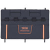 VEVOR Tailgate Bike Pad, 53" Truck Tailgate Pad Carry 5 Mountain Bikes, Upgraded Grooves Tailgate Protection Pad with Reflective Strips and Tool Pockets, with Camera Opening for Mid-Size Pickup Trucks