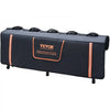 VEVOR Tailgate Bike Pad, 53" Truck Tailgate Pad Carry 5 Mountain Bikes, Upgraded Grooves Tailgate Protection Pad with Reflective Strips and Tool Pockets, with Camera Opening for Mid-Size Pickup Trucks