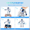 VEVOR RC Robot Toys for Kids, 2.4GHz Programmable Remote Control Smart Robot with Touch, Voice & APP Control, Interactive Singing Dancing Robot for Age 3 4 5 6 7 8 10 Year Old Boys Girls Birthday Gift