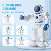 VEVOR RC Robot Toys for Kids, 2.4GHz Programmable Remote Control Smart Robot with Touch, Voice & APP Control, Interactive Singing Dancing Robot for Age 3 4 5 6 7 8 10 Year Old Boys Girls Birthday Gift