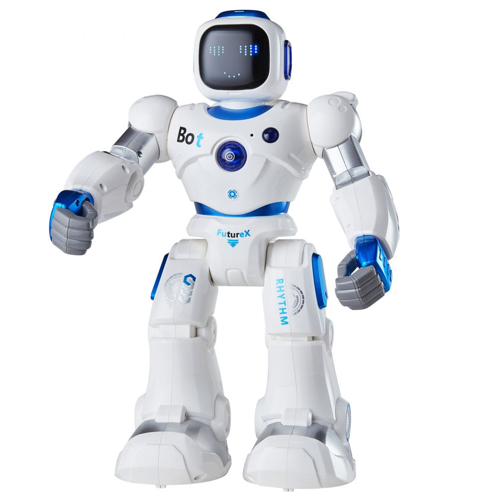 VEVOR RC Robot Toys for Kids, 2.4GHz Programmable Remote Control Smart Robot with Touch, Voice & APP Control, Interactive Singing Dancing Robot for Age 3 4 5 6 7 8 10 Year Old Boys Girls Birthday Gift