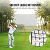 VEVOR Golf Net, 10x10ft Golf Practice Net, Indoor Hitting Net for Golf, Baseball, Hockey, Soccer, Heavy Duty Nylon DIY Ball Net, Sports Netting Barrier for Backyard Driving Training Swing (Net Only)