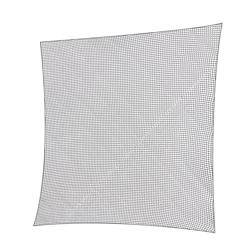 VEVOR Golf Net, 10x10ft Golf Practice Net, Indoor Hitting Net for Golf, Baseball, Hockey, Soccer, Heavy Duty Nylon DIY Ball Net, Sports Netting Barrier for Backyard Driving Training Swing (Net Only)