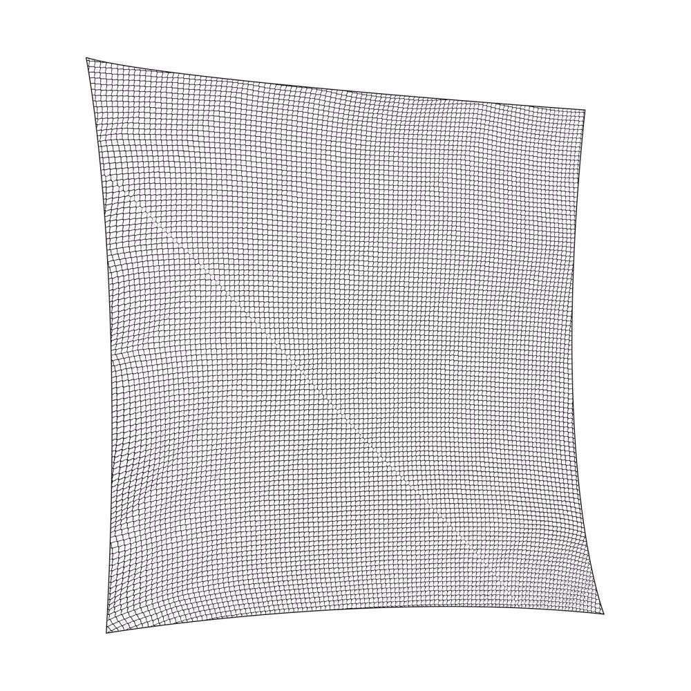 VEVOR Golf Net, 10x10ft Golf Practice Net, Indoor Hitting Net for Golf, Baseball, Hockey, Soccer, Heavy Duty Nylon DIY Ball Net, Sports Netting Barrier for Backyard Driving Training Swing (Net Only)