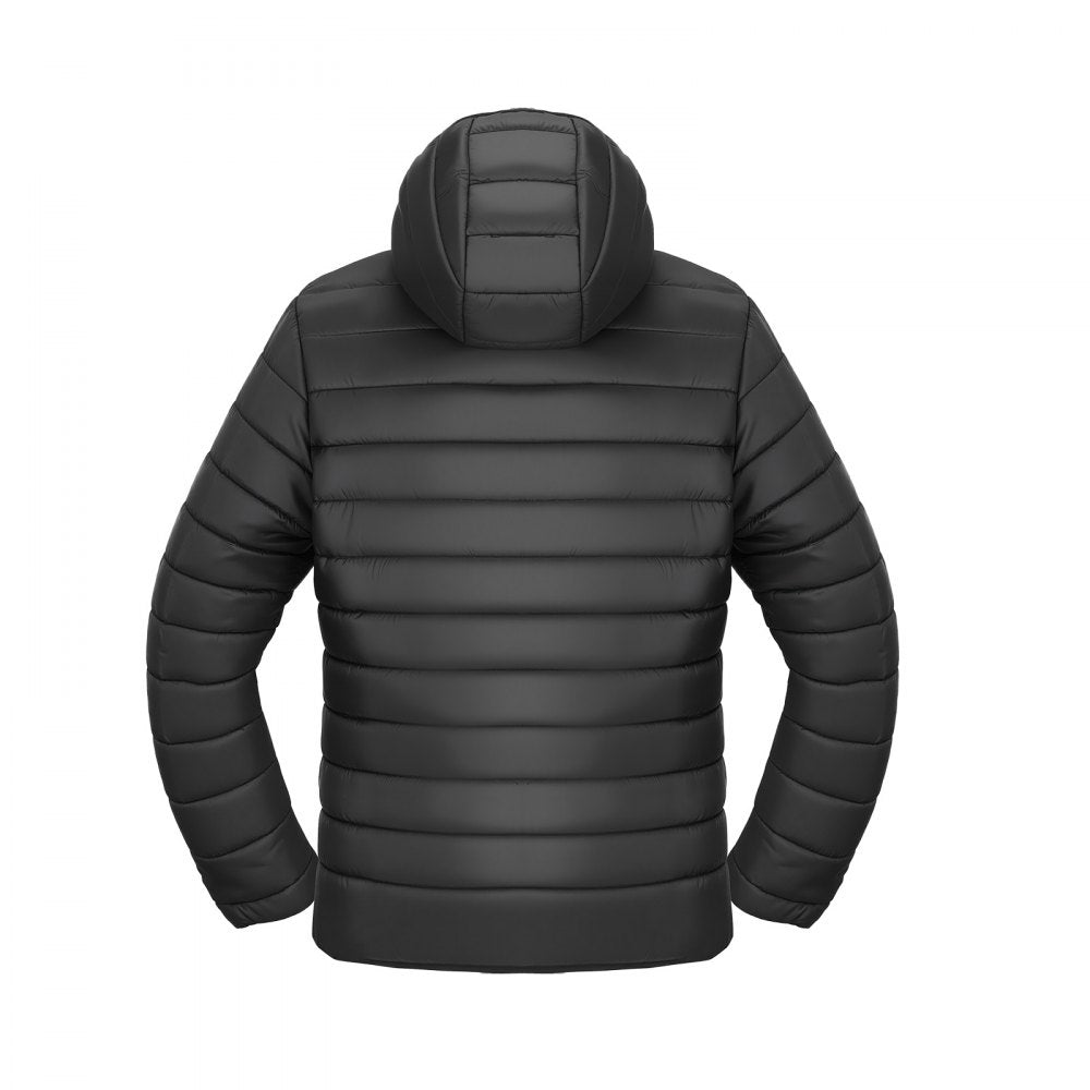 VEVOR Heated Jacket for Women with 7.4V Battery, Soft Shell Electric Heating Coat, Windproof Lightweight Outerwear with 4 Heating Zones & 3 Heat Settings, for Hiking, Outdoor Work, Black, L Size