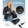 VEVOR Heated Vest, Women Electric Heating Vest with 16000 mAh Battery Pack, 6 Heating Zones Lightweight Rechargeable Winter-Vest with 3 Levels, for Outdoor Hiking Camping Fishing Skiing, Size M