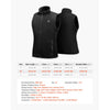 VEVOR Heated Vest, Women Electric Heating Vest with 16000 mAh Battery Pack, 6 Heating Zones Lightweight Rechargeable Winter-Vest with 3 Levels, for Outdoor Hiking Camping Fishing Skiing, Size M
