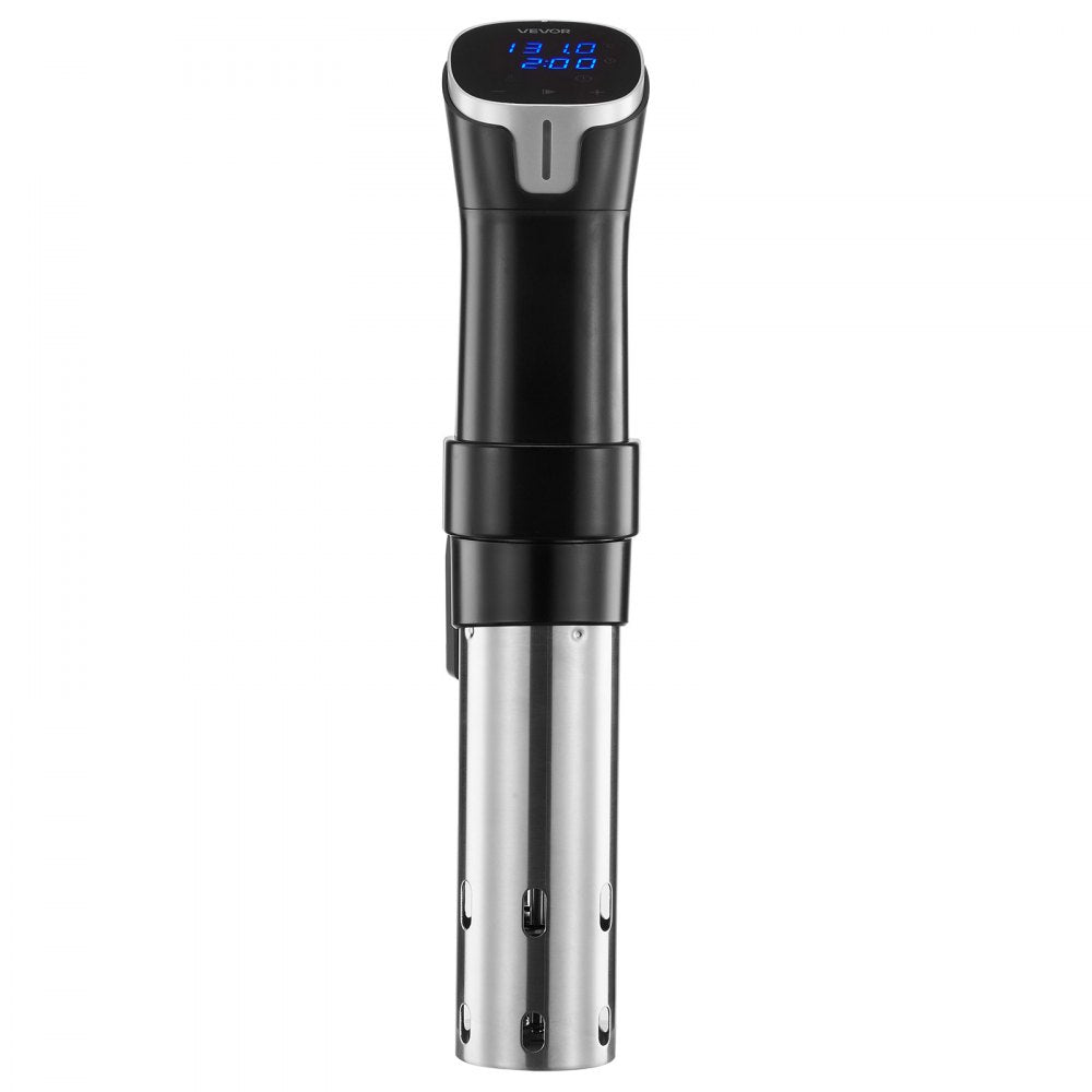 VEVOR Sous Vide Precision Cooker, 1100W Sous-Vide Cooking Machine, WIFI Immersion Circulator with LED Digital Display, Fast-Heating, Accurate Temperature & Timer Control, SUS304 Stainless Steel