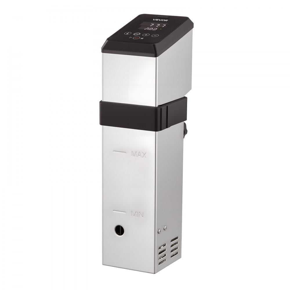 VEVOR Sous Vide Precision Cooker, 1500W Sous-Vide Cooking Machine, Immersion Circulator with LED Digital Display, Adjustable Screw Clamp, Fast-Heating, Accurate Temperature & Timer Control, Sous-Vide