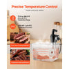 VEVOR Sous Vide Precision Cooker, 1100W Sous-Vide Cooking Machine, Immersion Circulator with LED Digital Display, Secure Clamp Design, Temperature & Timer Control, Professional Sous Vide Cooker