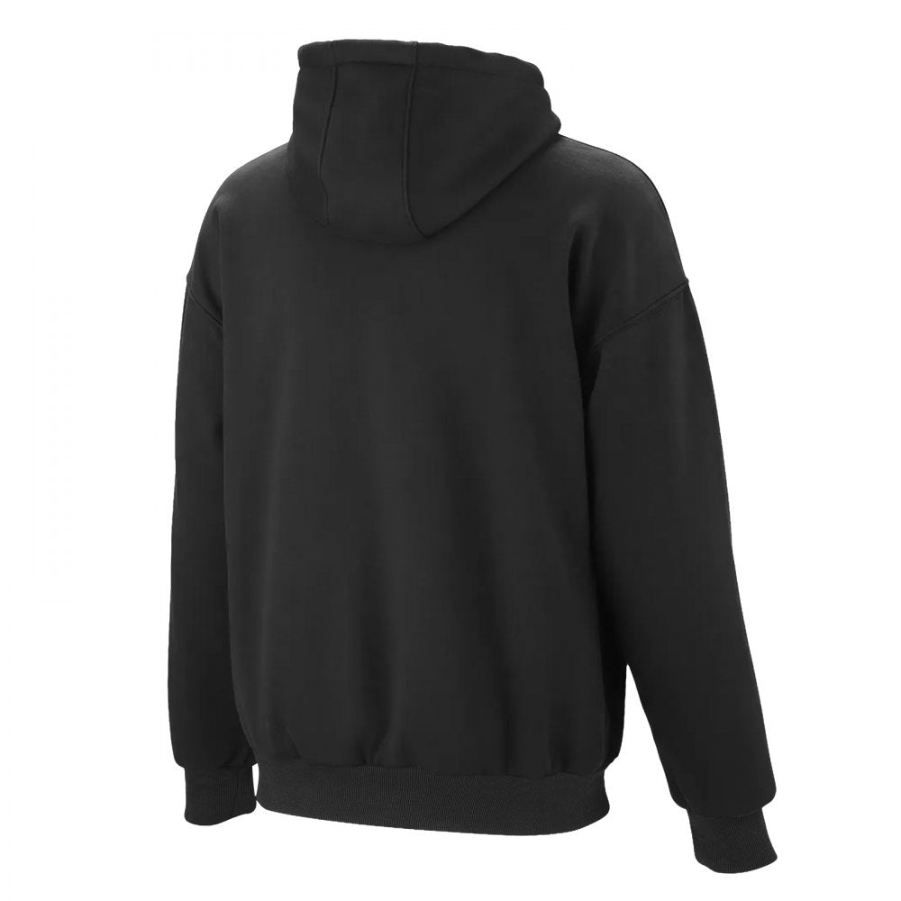 VEVOR Heated Jacket Hoodie for Men Women, Heated Sweatshirt Unisex Full-Zip with 7.4V 16000mAh Power Bank Pack, 5 Heating Zones, 3 Temp Levels, 4-8H Warmth, for Winter Outdoor Camping, Black, S Size