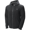 VEVOR Heated Hoodie, Unisex Heated Sweatshirt with Battery Pack 7.4V, Zip Up Electric Jacket with 5 Heating Zones for Men & Women, Lightweight Warm Heated Outdoor Pullover for Camping, S Size Black