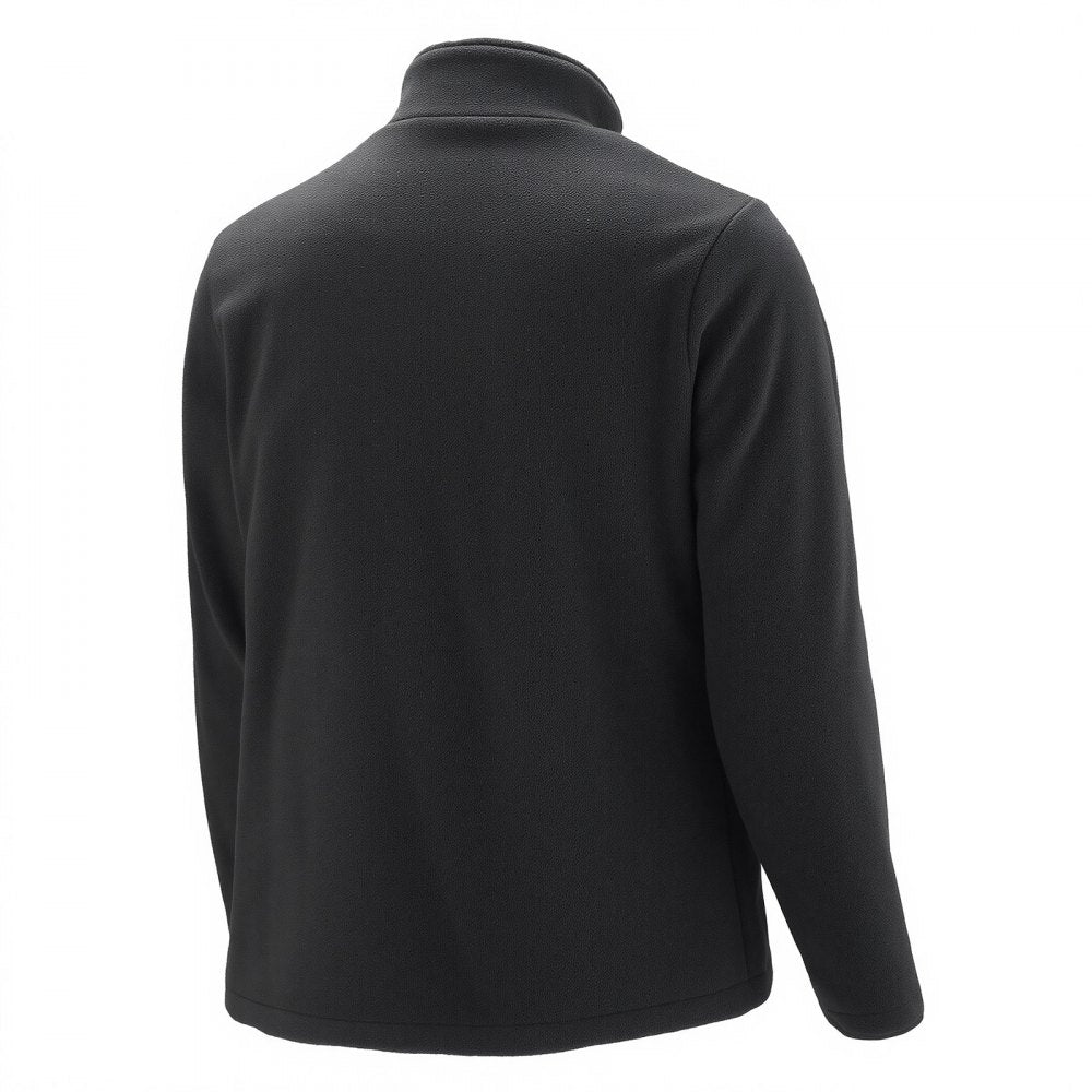 VEVOR Heated Fleece Jacket for Women, Heated Sweatshirt with 7.4V 16000mAh Rechargeable Power Bank Pack, 6 Heating Zones, 3 Temp Levels, 3h/6h/10h Warmth, for Winter Outdoor Camping, Black, S Size